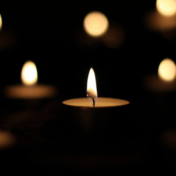 Candles in the dark