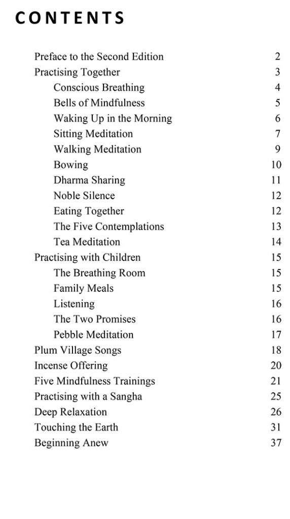 Offline sales Plum Village UK