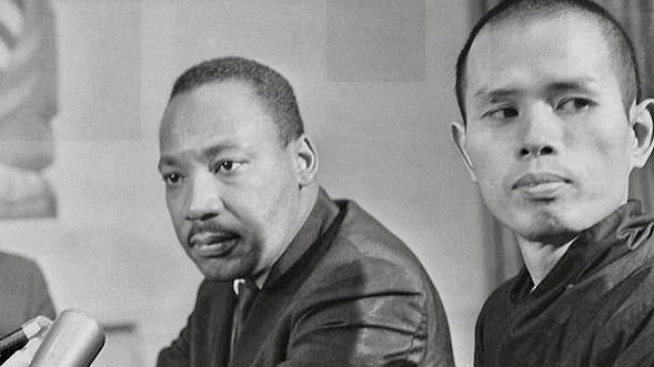 Thich Nhat Hanh with Martin Luther King